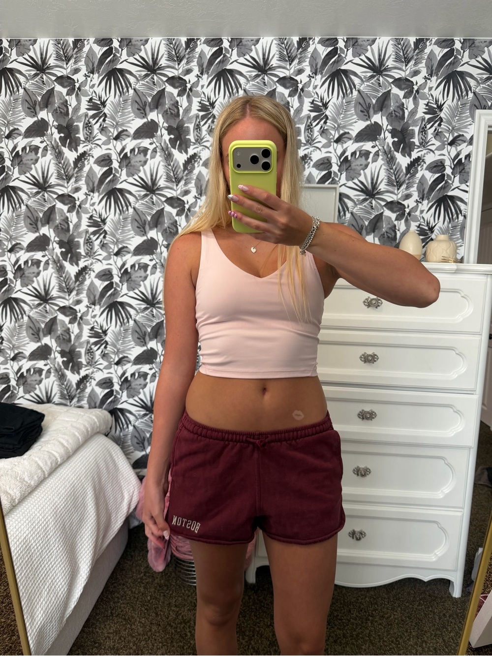 dark red brandy boston shorts
